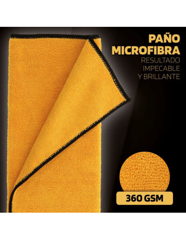 PAÑOS DE MICROFIBRA 40X40CM