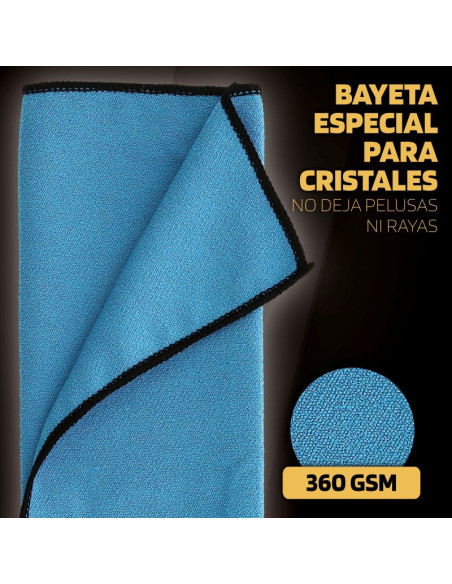 PAÑOS DE MICROFIBRA 40X40CM