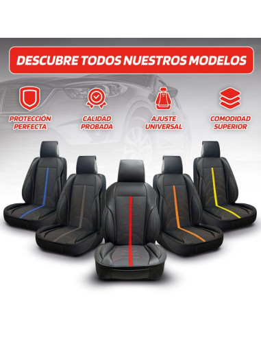 RESPALDO DE ASIENTO POLIPIEL AZUL