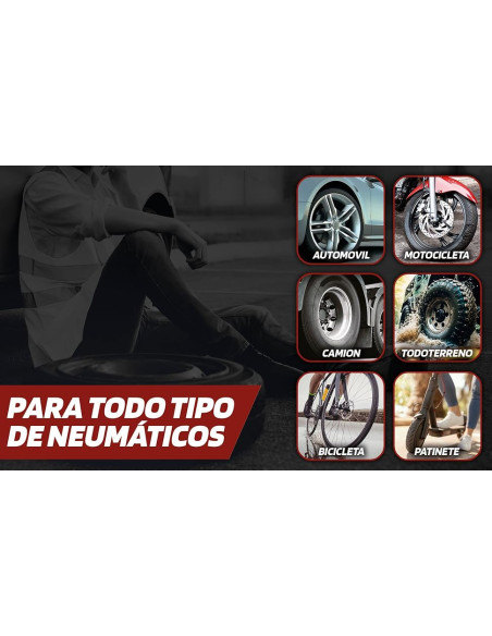 EQUIPO DE REPARACIÓN DE NEUMÁTICOS
