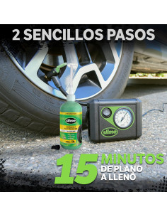 KIT REPARAPINCHAZOS "COCHE".COMPRESOR+16ozSELLANTE 2