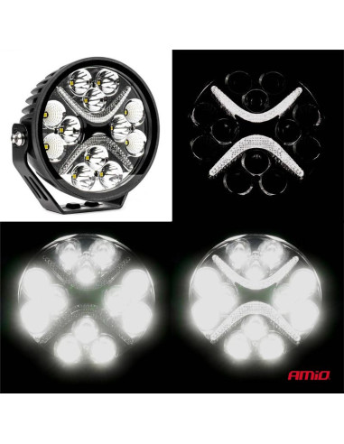 FARO DE TRABAJO 12 LED