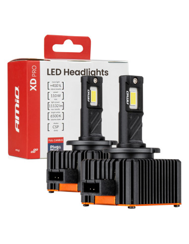 Bombilla Luz de Cruce LED Headlamp XD PRO D1S D1R FULL CANBUS