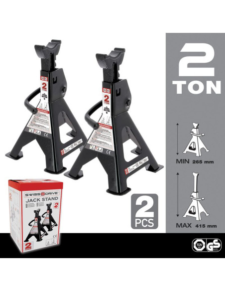 CABALLETES PARA RUEDAS 2 TON