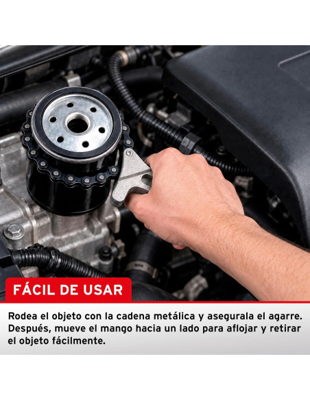 LLAVE FILTRO ACEITE  DE CADENAS